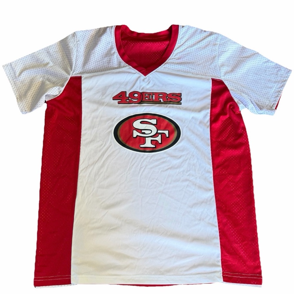 Retro Vintage Throwback NFL Jersey Official SAN FRANCISCO 49'ers Reversible M